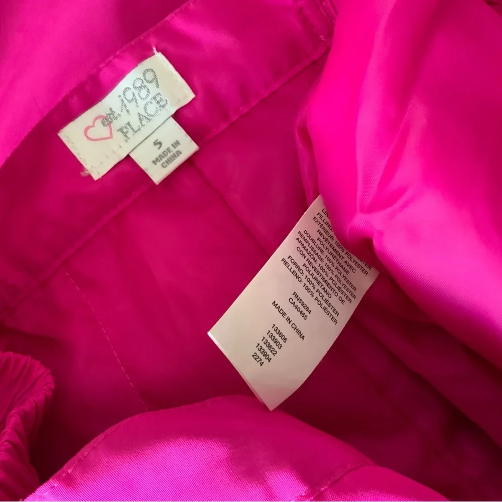 The Children's Place Hot Pink Casual Snow Pants